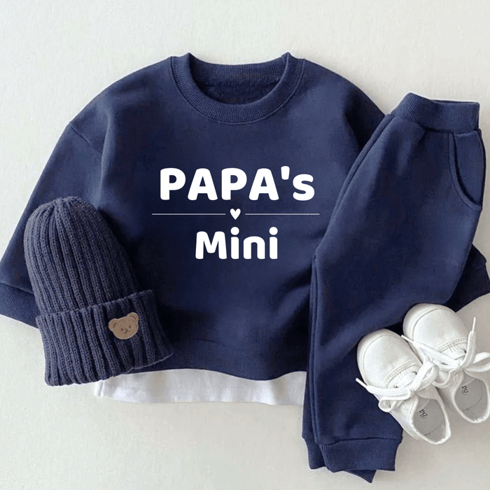 PAPA's Mini - Märchen Mode aus Bio - Baumwolle personalisierte geschenke Babyset & Bodys mit spruch & Geschenkideen für Neugeborene & 0–24 Monate & und perfekt als Geschenk zur Geburt