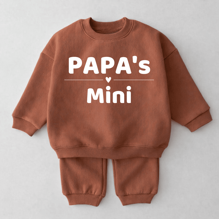 Papa’s mini - Märchen Mode aus Bio - Baumwolle personalisierte geschenke Babyset & Bodys mit spruch & Geschenkideen für Neugeborene & 0–24 Monate & und perfekt als Geschenk zur Geburt
