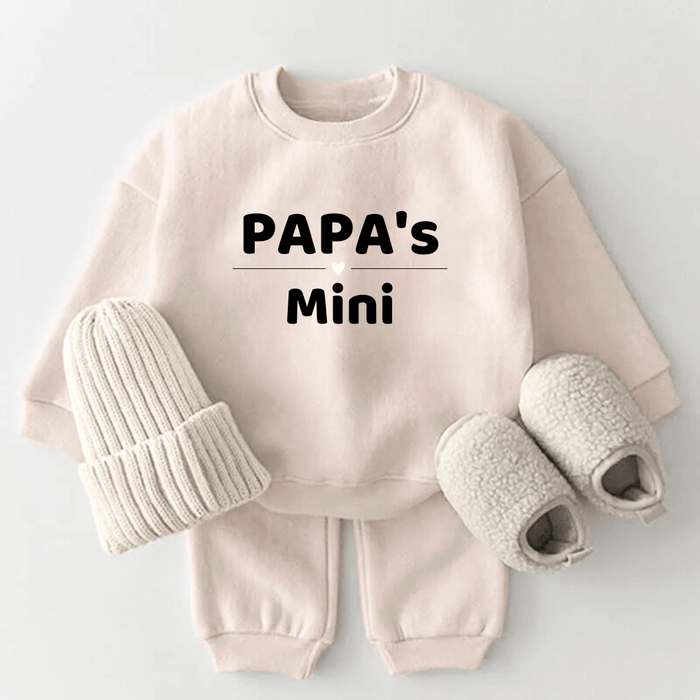 Papa's Mini - Märchen Mode aus Bio - Baumwolle personalisierte geschenke Babyset & Bodys mit spruch & Geschenkideen für Neugeborene & 0–24 Monate & und perfekt als Geschenk zur Geburt