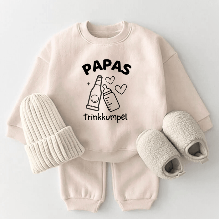 Papa's Trinkkumpel - Märchen Mode aus Bio - Baumwolle personalisierte geschenke Babyset & Bodys mit spruch & Geschenkideen für Neugeborene & 0–24 Monate & und perfekt als Geschenk zur Geburt