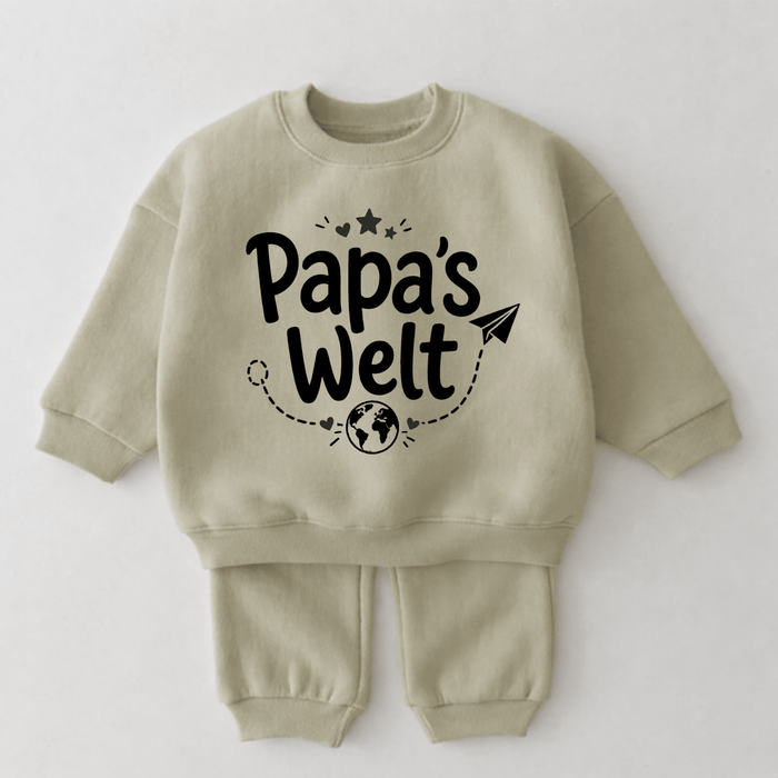 Papa's Welt - Märchen Mode aus Bio-Baumwolle personalisierte geschenke Babyset & Bodys mit spruch & Geschenkideen für Neugeborene & 0–24 Monate & und perfekt als Geschenk zur Geburt