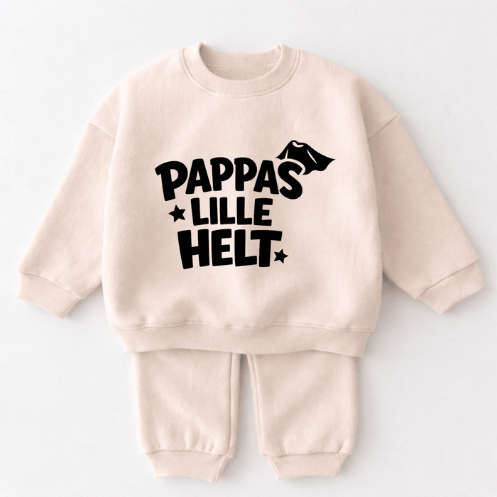 Pappa lille helt - Märchen Mode aus Bio-Baumwolle personalisierte geschenke Babyset & Bodys mit spruch & Geschenkideen für Neugeborene & 0–24 Monate & und perfekt als Geschenk zur Geburt