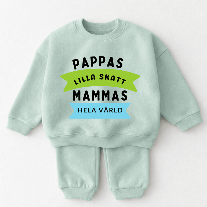 Pappas lilla skatt MAMMAs hela värld - Märchen Mode aus Bio-Baumwolle personalisierte geschenke Babyset & Bodys mit spruch & Geschenkideen für Neugeborene & 0–24 Monate & und perfekt als Geschenk zur Geburt