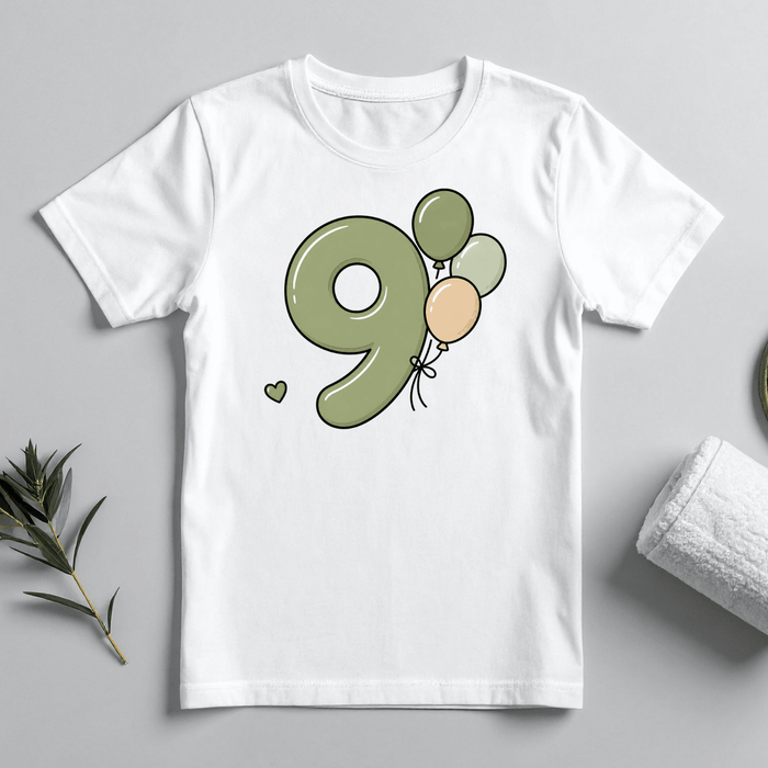 Party Balloons - Tshirt 09 - Märchen Mode aus Bio-Baumwolle personalisierte geschenke Babyset & Bodys mit spruch & Geschenkideen für Neugeborene & 0–24 Monate & und perfekt als Geschenk zur Geburt