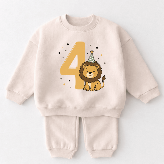 Party Lion 04 - Märchen Mode aus Bio-Baumwolle personalisierte geschenke Babyset & Bodys mit spruch & Geschenkideen für Neugeborene & 0–24 Monate & und perfekt als Geschenk zur Geburt