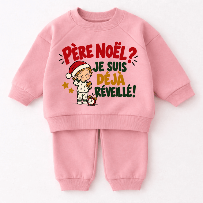 Père Noël ? Je suis déjà réveillé ! - Märchen Mode aus Bio-Baumwolle personalisierte geschenke Babyset & Bodys mit spruch & Geschenkideen für Neugeborene & 0–24 Monate & und perfekt als Geschenk zur Geburt