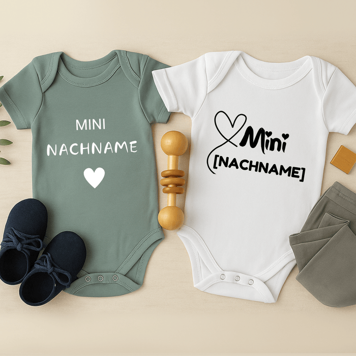 Personalisiertes 2er - Pack - Märchen Mode aus Bio - Baumwolle personalisierte geschenke Babyset & Bodys mit spruch & Geschenkideen für Neugeborene & 0–24 Monate & und perfekt als Geschenk zur Geburt