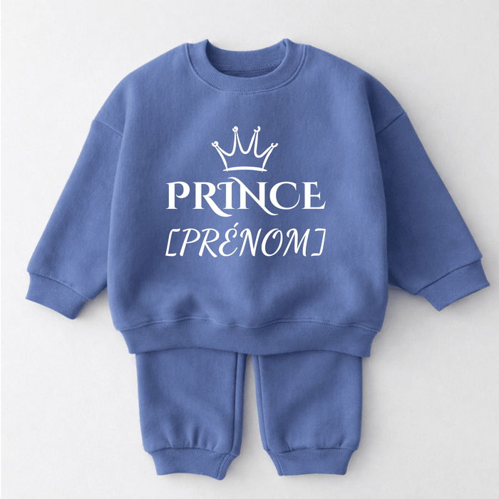 Prince & [prénom] - Märchen Mode aus Bio-Baumwolle personalisierte geschenke Babyset & Bodys mit spruch & Geschenkideen für Neugeborene & 0–24 Monate & und perfekt als Geschenk zur Geburt