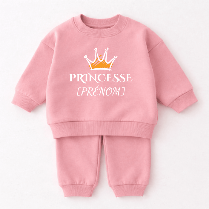 princesse [prénom] - Märchen Mode aus Bio-Baumwolle personalisierte geschenke Babyset & Bodys mit spruch & Geschenkideen für Neugeborene & 0–24 Monate & und perfekt als Geschenk zur Geburt