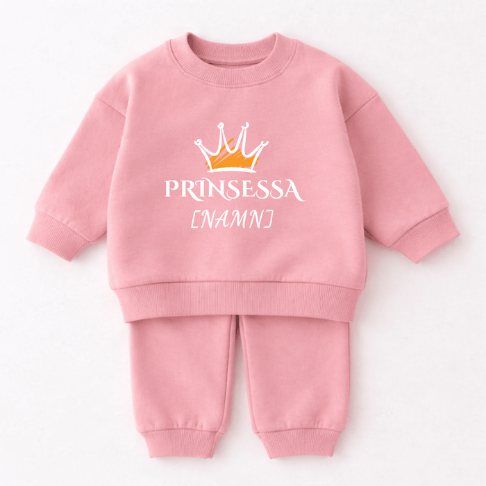 Prinsessa [Namn] - Märchen Mode aus Bio-Baumwolle personalisierte geschenke Babyset & Bodys mit spruch & Geschenkideen für Neugeborene & 0–24 Monate & und perfekt als Geschenk zur Geburt