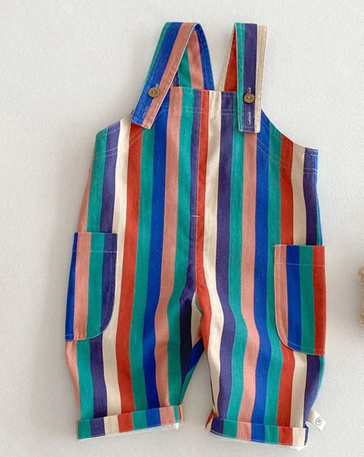 Punkte & Streifen Overall