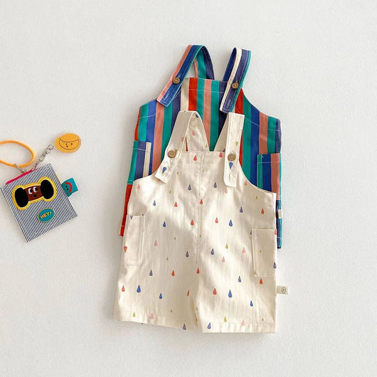 Punkte & Streifen Overall