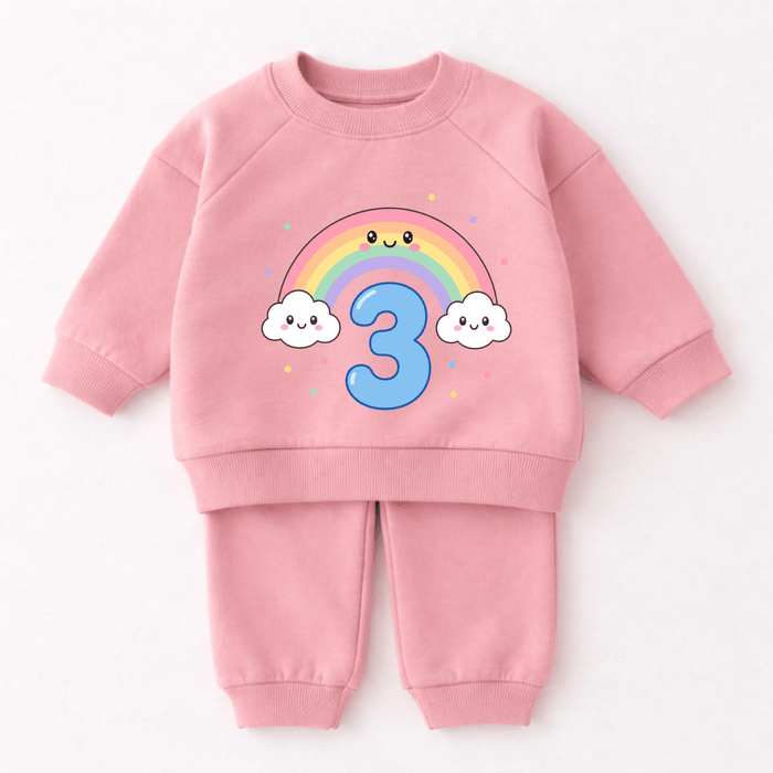 Rainbow Joy 03 - Märchen Mode aus Bio-Baumwolle personalisierte geschenke Babyset & Bodys mit spruch & Geschenkideen für Neugeborene & 0–24 Monate & und perfekt als Geschenk zur Geburt