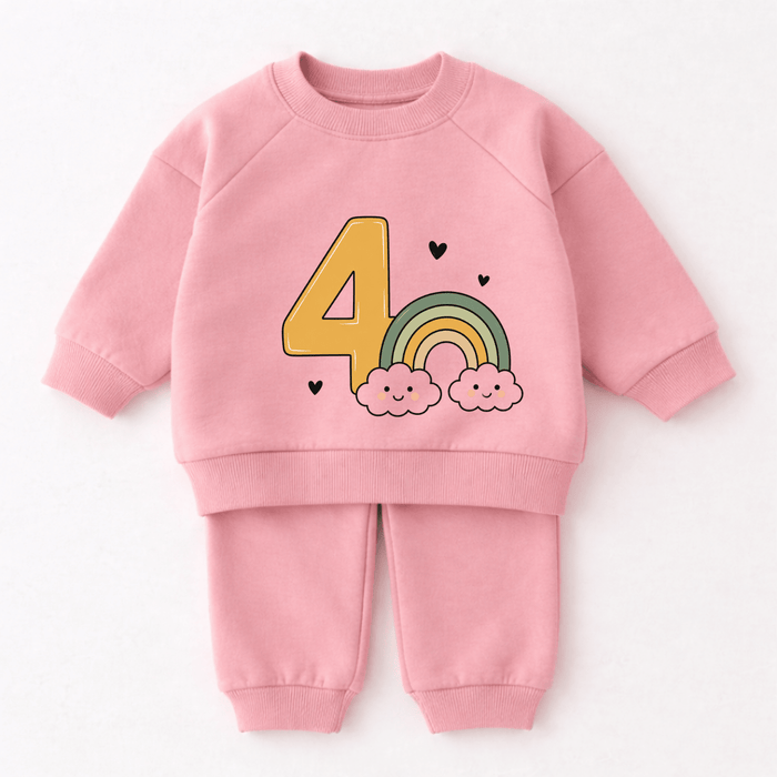 Rainbow Joy 04 - Märchen Mode aus Bio-Baumwolle personalisierte geschenke Babyset & Bodys mit spruch & Geschenkideen für Neugeborene & 0–24 Monate & und perfekt als Geschenk zur Geburt