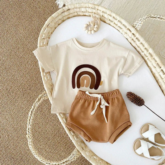 Regenbogen-Träume-Short Set