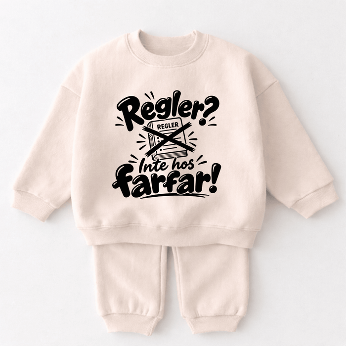 Regler? Inte hos farfar! - Märchen Mode aus Bio-Baumwolle personalisierte geschenke Babyset & Bodys mit spruch & Geschenkideen für Neugeborene & 0–24 Monate & und perfekt als Geschenk zur Geburt