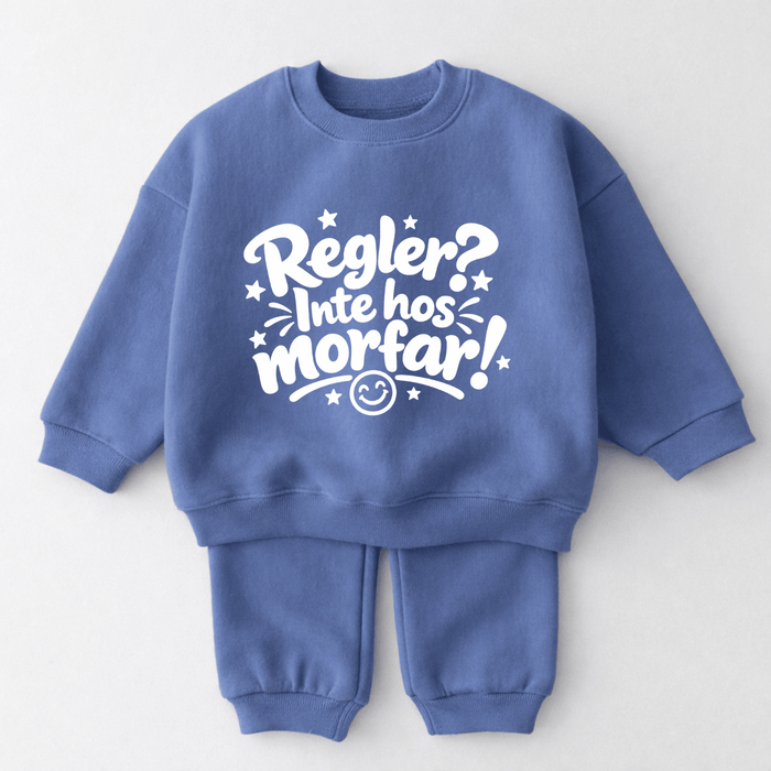 Regler? Inte hos morfar! - Märchen Mode aus Bio-Baumwolle personalisierte geschenke Babyset & Bodys mit spruch & Geschenkideen für Neugeborene & 0–24 Monate & und perfekt als Geschenk zur Geburt