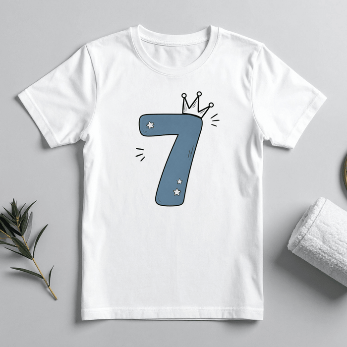 Royal Blue - Tshirt 07 - Märchen Mode aus Bio-Baumwolle personalisierte geschenke Babyset & Bodys mit spruch & Geschenkideen für Neugeborene & 0–24 Monate & und perfekt als Geschenk zur Geburt
