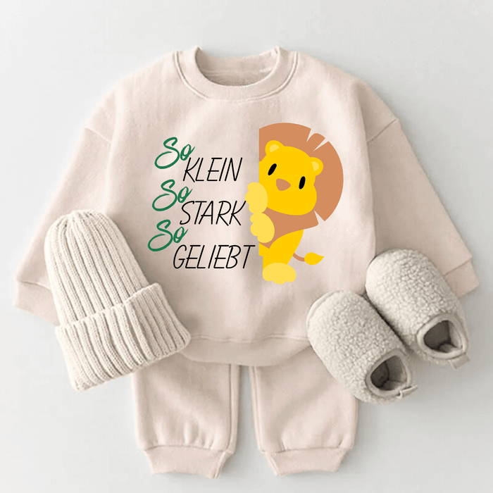So klein So stark So geliebt - Märchen Mode aus Bio - Baumwolle personalisierte geschenke Babyset & Bodys mit spruch & Geschenkideen für Neugeborene & 0–24 Monate & und perfekt als Geschenk zur Geburt