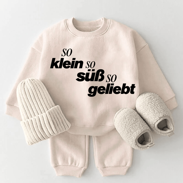 So süß so klein so geliebt - Märchen Mode aus Bio - Baumwolle personalisierte geschenke Babyset & Bodys mit spruch & Geschenkideen für Neugeborene & 0–24 Monate & und perfekt als Geschenk zur Geburt
