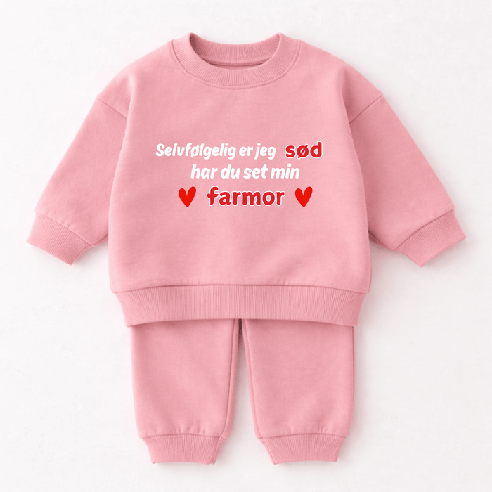 sød Selvfølgelig er jeg har du set min farmor - Märchen Mode aus Bio - Baumwolle personalisierte geschenke Babyset & Bodys mit spruch & Geschenkideen für Neugeborene & 0–24 Monate & und perfekt als Geschenk zur Geburt