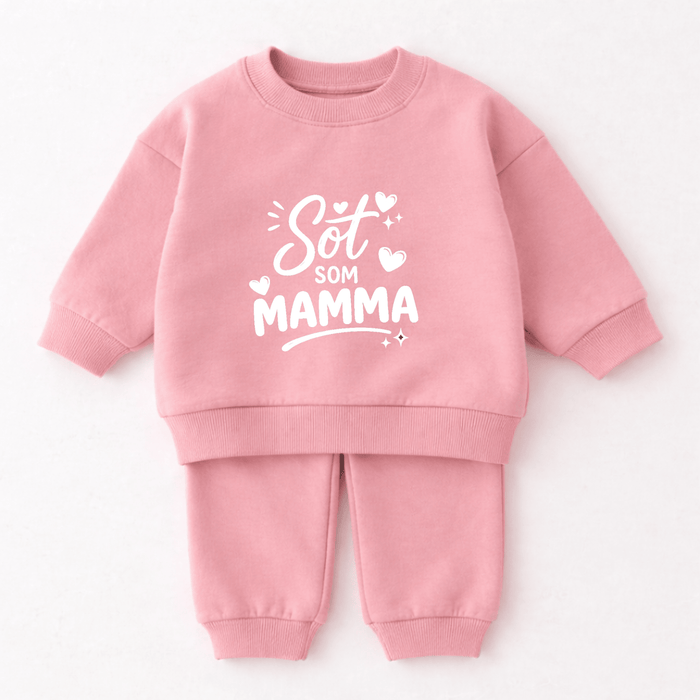 Sot som Mamma - Märchen Mode aus Bio-Baumwolle personalisierte geschenke Babyset & Bodys mit spruch & Geschenkideen für Neugeborene & 0–24 Monate & und perfekt als Geschenk zur Geburt