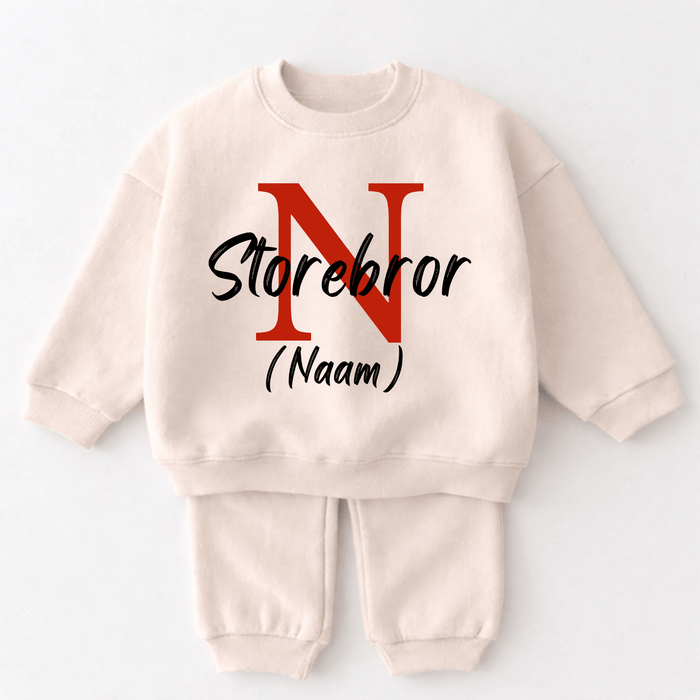 Storebror (Navn) - Märchen Mode aus Bio - Baumwolle personalisierte geschenke Babyset & Bodys mit spruch & Geschenkideen für Neugeborene & 0–24 Monate & und perfekt als Geschenk zur Geburt