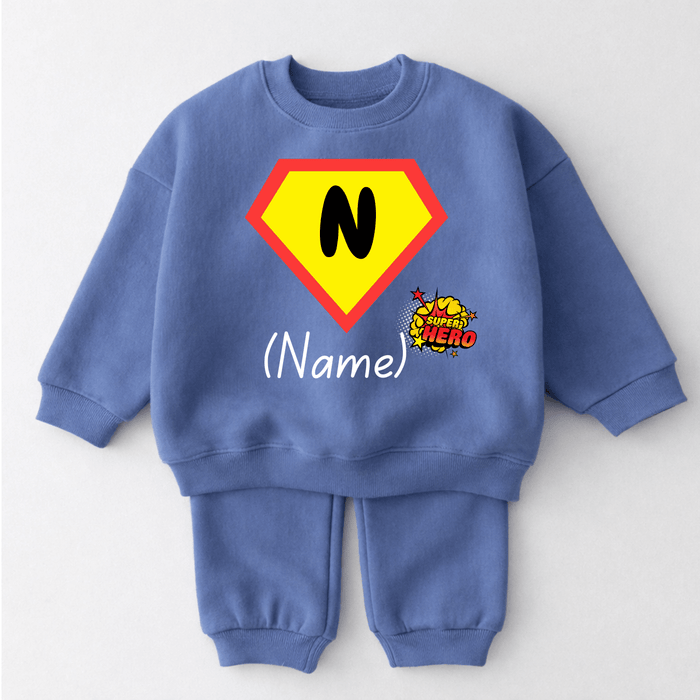 Super Hero (Name) - Märchen Mode aus Bio-Baumwolle personalisierte geschenke Babyset & Bodys mit spruch & Geschenkideen für Neugeborene & 0–24 Monate & und perfekt als Geschenk zur Geburt