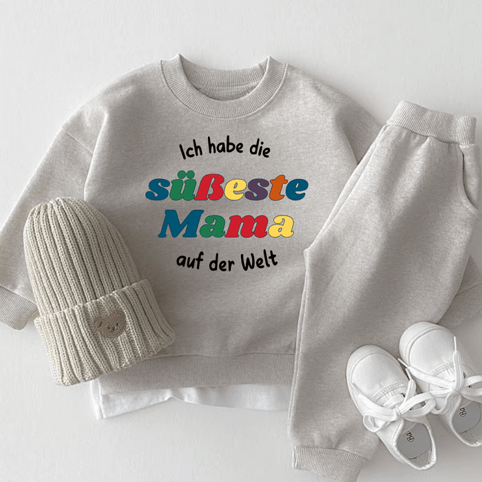 Süßeste Mama - Märchen Mode aus Bio - Baumwolle personalisierte geschenke Babyset & Bodys mit spruch & Geschenkideen für Neugeborene & 0–24 Monate & und perfekt als Geschenk zur Geburt