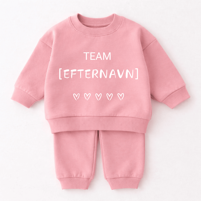 Team [Efternavn] - Märchen Mode aus Bio - Baumwolle personalisierte geschenke Babyset & Bodys mit spruch & Geschenkideen für Neugeborene & 0–24 Monate & und perfekt als Geschenk zur Geburt
