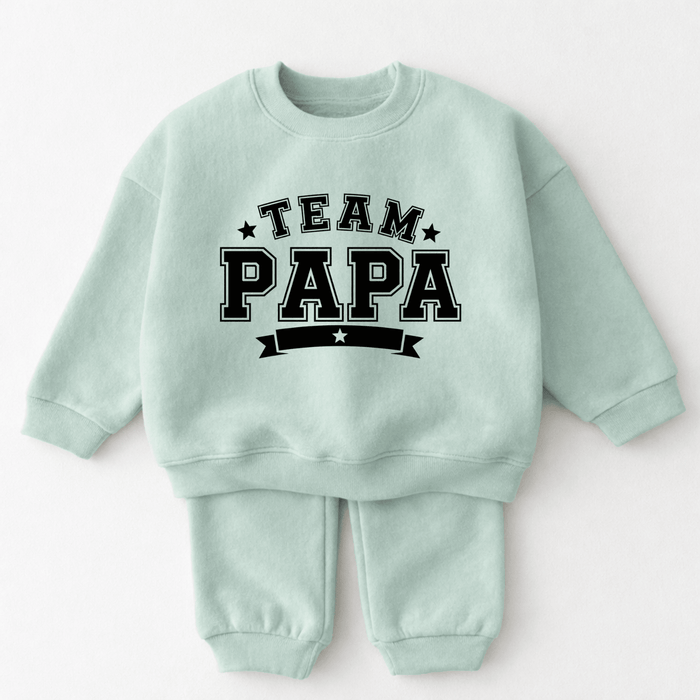 Team Papa - Märchen Mode aus Bio-Baumwolle personalisierte geschenke Babyset & Bodys mit spruch & Geschenkideen für Neugeborene & 0–24 Monate & und perfekt als Geschenk zur Geburt