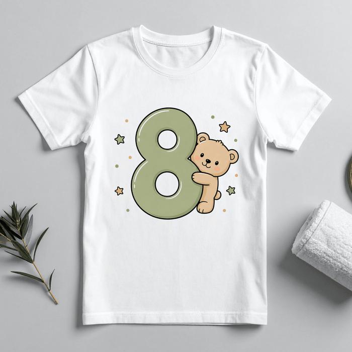 Teddy Bear - Tshirt 08 - Märchen Mode aus Bio-Baumwolle personalisierte geschenke Babyset & Bodys mit spruch & Geschenkideen für Neugeborene & 0–24 Monate & und perfekt als Geschenk zur Geburt