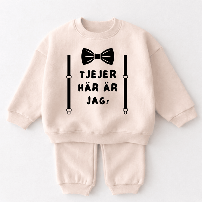 Tjejer här är jag! - Märchen Mode aus Bio-Baumwolle personalisierte geschenke Babyset & Bodys mit spruch & Geschenkideen für Neugeborene & 0–24 Monate & und perfekt als Geschenk zur Geburt