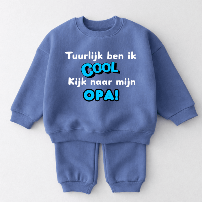 Tuurlijk ben ik cool Kijk naar mijn OPA! - Märchen Mode aus Bio - Baumwolle personalisierte geschenke Babyset & Bodys mit spruch & Geschenkideen für Neugeborene & 0–24 Monate & und perfekt als Geschenk zur Geburt