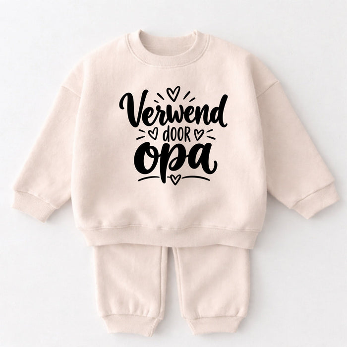 Verwend door opa - Märchen Mode aus Bio-Baumwolle personalisierte geschenke Babyset & Bodys mit spruch & Geschenkideen für Neugeborene & 0–24 Monate & und perfekt als Geschenk zur Geburt