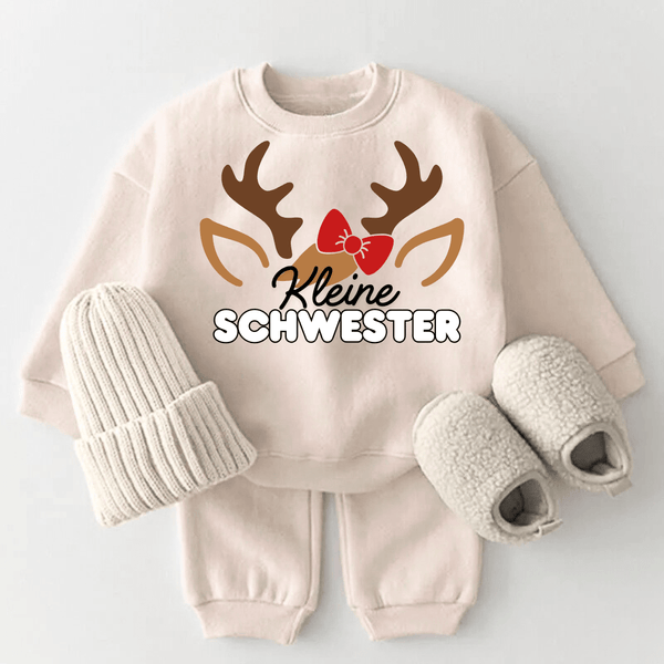 Weihnachten Große / Kleine Schwester - Märchen Mode aus Bio - Baumwolle personalisierte geschenke Baby Outfit, Strampler & Geschenkideen für Neugeborene & 0–24 Monate & und perfekt als Geschenk zur Geburt product_