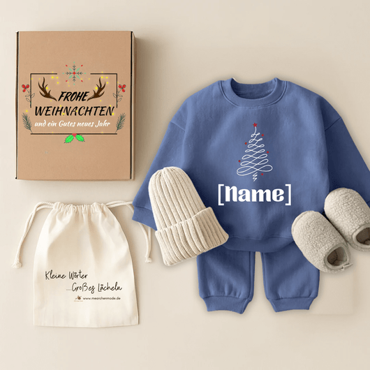 Weihnachtsbaum (Name)- Geschenkbox