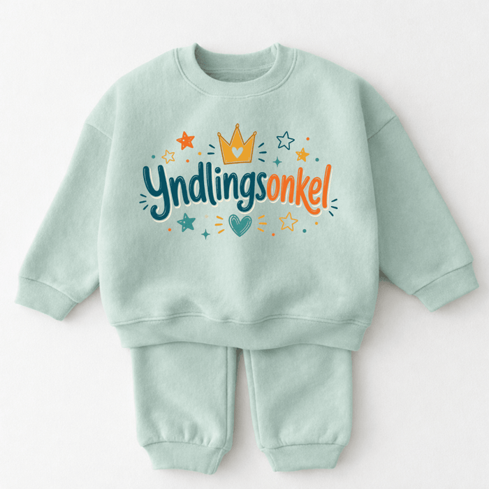 Yndlingsonkel - Märchen Mode aus Bio - Baumwolle personalisierte geschenke Babyset & Bodys mit spruch & Geschenkideen für Neugeborene & 0–24 Monate & und perfekt als Geschenk zur Geburt